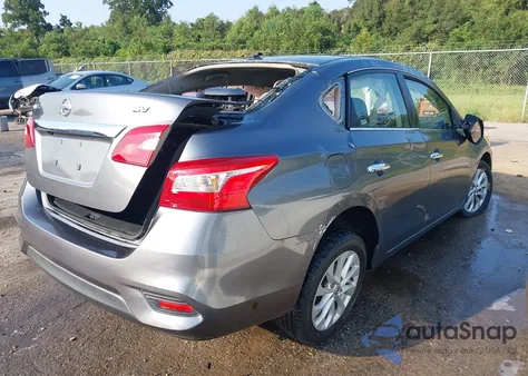 2019 Nissan Sentra Sv из США, поврежденный, VIN 3N1AB7AP2KY313761